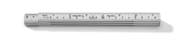 TOMMESTOKK ALUM A61-1-6 Metr. Gradering/Engelsk Tomme Hultafors 