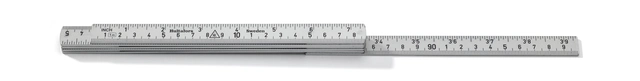 TOMMESTOKK ALUM A61-1-6 Metr. Gradering/Engelsk Tomme Hultafors 