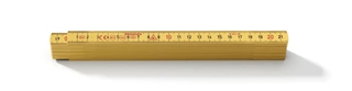 METERSTOKK G59 GUL Metrisk Gradering -  Hultafors
