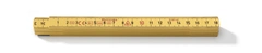 METERSTOKK G59 1M GUL Metrisk Gradering -  Hultafors
