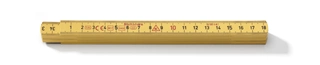 METERSTOKK G59 1M GUL Metrisk Gradering -  Hultafors