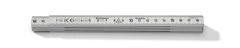 METERSTOKK A59 1M ALUM Metrisk Gradering -  Hultafors