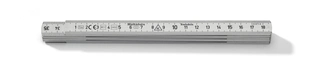 METERSTOKK A59 1M ALUM Metrisk Gradering -  Hultafors