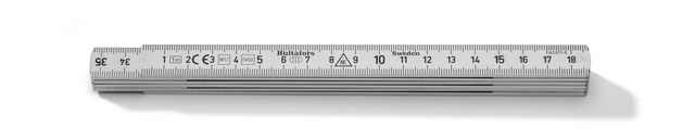 METERSTOKK A59 1M ALUM Metrisk Gradering -  Hultafors 