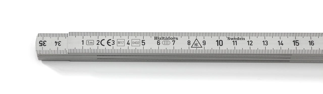 METERSTOKK A59 1M ALUM Metrisk Gradering -  Hultafors 