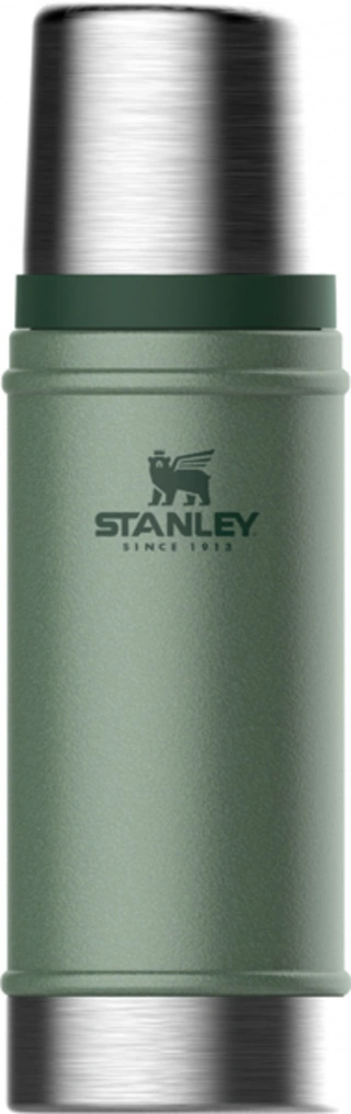 TERMOS 0,47L RUSTFRI CLASSIC GREEN Med mulighet for gravering - Stanley PMI