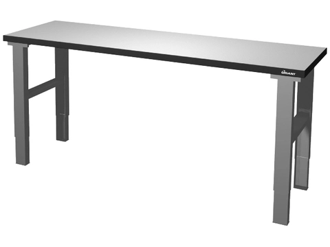 ARBEIDSBORD BENK TB-GR 2000X800X42 ST&#197;L Justerbare ben, Gigant