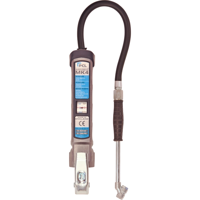 LUFTPÅFYLLER MK4 Trykk Indikator 0-138Psi PCL 