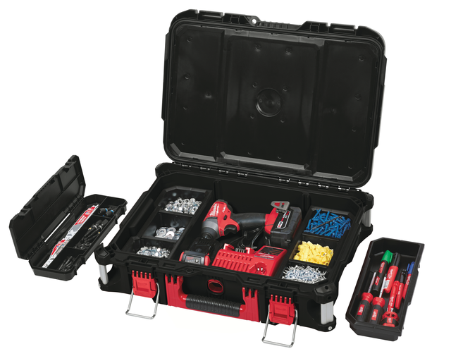 KOFFERT 3 PACKOUT™ Milwaukee tilbehør 