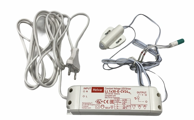 DRIVER/SENSORKIT LED 30 W For skap og hyller, Gigant 