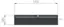 KABINETT 1 SKUFF LISTA 1B-27E Ncs S 6502-B m/std.n&#248;kkel l&#229;s,  Lista