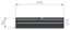 KABINETT 2 SKUFFER  LISTA 2B-27E Ncs S 6502-B m/Std. n&#248;kkel l&#229;s,  Lista