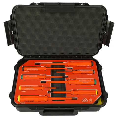 VERKTØYSETT VDE TENGER SKRUTR HDFI 11DEL Opti04  Swiss+Knipex - FTC