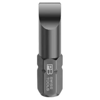 BITS 1/4" RETT 0,5X3,5 L=25MM SWISS Din 3126 C6 PB Swiss