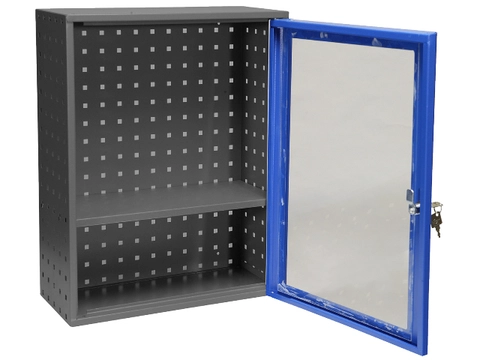 OPPBEVARINGSKAP M. PLEKSIGLASSDØR 580 x 470 x 210mm, Gigant