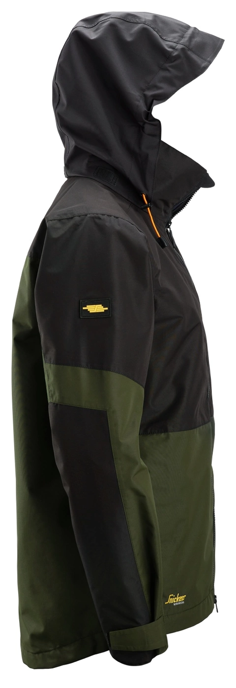 SKALLJAKKE 1304 KHAKI/SORT STR: XXXL Snickers 