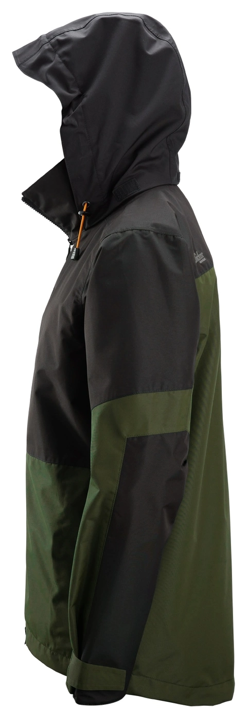 SKALLJAKKE 1304 KHAKI/SORT STR: S Snickers 
