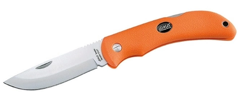 FOLDEKNIV RUSTFRI SWEDE 10 ORANGE 90mm Bladlengde, Sikringshull EKA