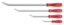 MASKINSPETT 4STK M/H&#197;NDTAK 200,300,450,600mm - Milwaukee tilbeh&#248;r