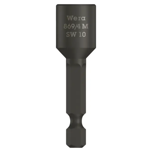 SKRUHOLDER 1/4" 5,5X65MM MAGNET 869/4 M, For 6,Kant Skruer Wera 