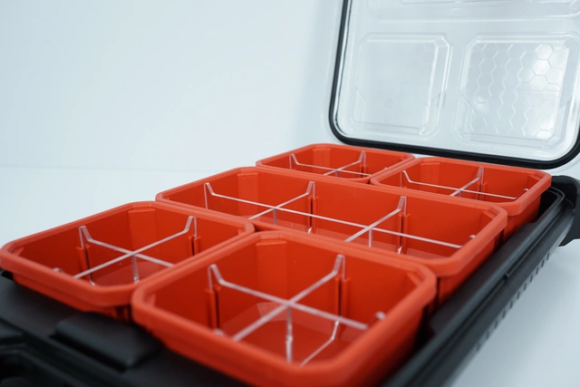 ROMDELER KLAR FOR TILBEHØRSKOFFERT Slim Packout - Fosen Tools 