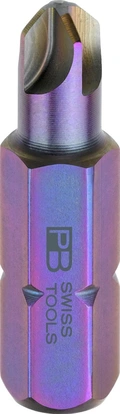 BITS 1/4&quot; NR10 C6 TORQ-SET&#174; 25Mm Lengde Din 3126 PB Swiss Tools