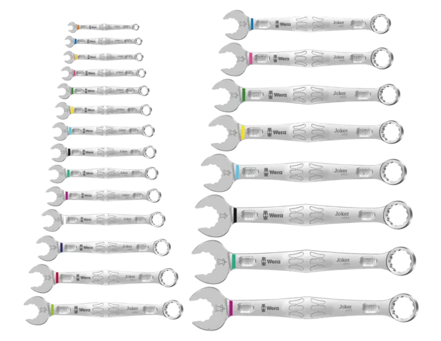 KOMBINASJONSNØKKELSETT 22 DELER JOKER 6003 5,5-32mm-  Wera 