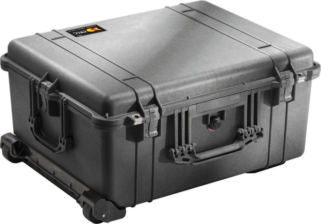 KASSE PELI 1610 SORT U/INNHOLD Innv. mål: 551x422x268 mm - Peli 