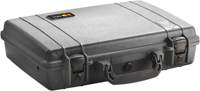 KASSE PELI 1470 SORT UTEN INNHOLD Innv. mål: 399x272x98 mm - Peli 