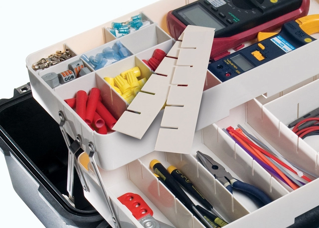 KASSE PELI 1460 VERKTØYKOFFERT, SORT Innv. mål: 471x252x277 mm - Peli 