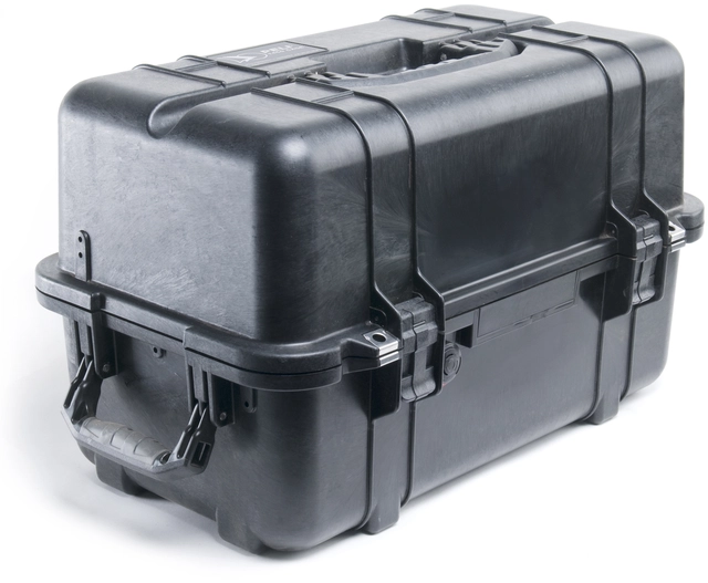 KASSE PELI 1460 M/SKUM, SORT Innv. mål: 471x252x277 mm - Peli 