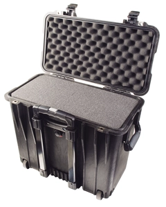 KASSE PELI 1440 M/SKUM, SORT Innv. m&#229;l: 434x191x406 mm - Peli