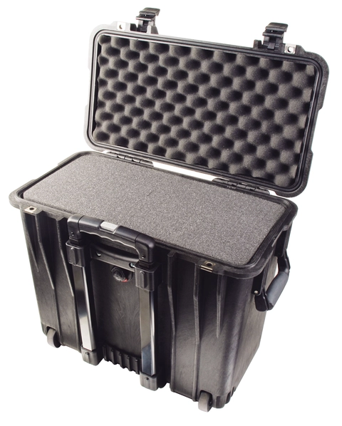 KASSE PELI 1440 M/SKUM, SORT Innv. m&#229;l: 434x191x406 mm - Peli