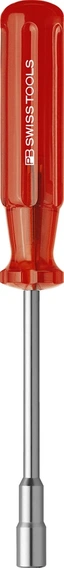 BITSSKRUTREKKER 1/4&quot; 186M SWISS Magnetisk Med Classic H.Tak PB Swiss