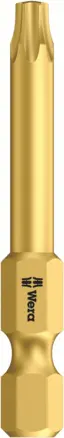 BITS 1/4&quot; TORX&#174; HF TX15 89MM 867/4 HF Wera