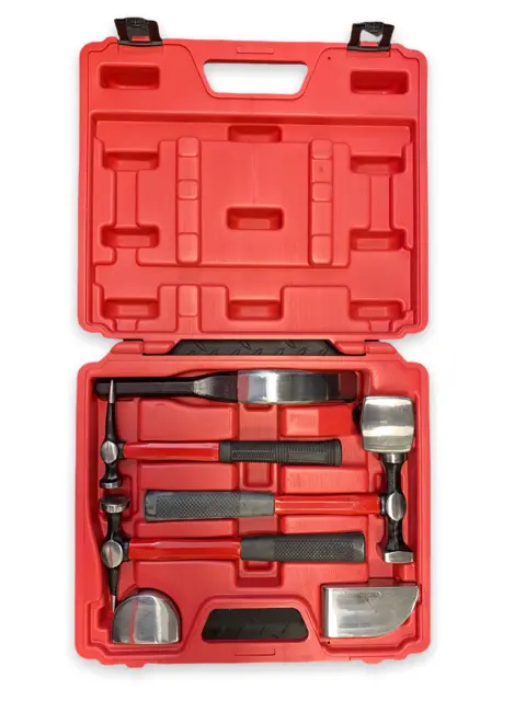 KARROSSERI OPPRETTERVERKTØY 7PC Koffert