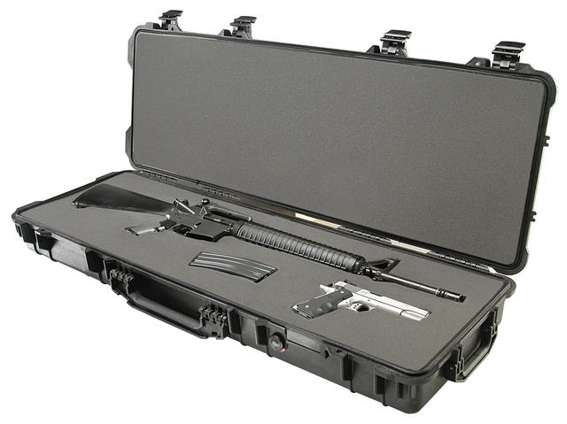 KASSE PELI 1720 M/SKUM, SORT Innv. mål: 1067x343x133 mm Peli 