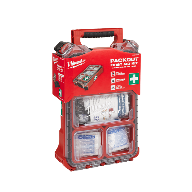 FØRSTEHJELPSKOFFERT DIN 13157 PACKOUT™ Milwaukee tilbehør 