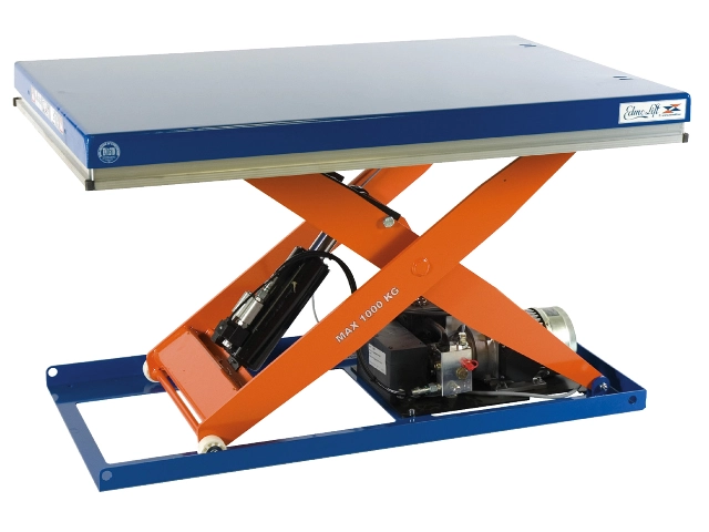 LØFTEBORD 1-FAS CL1001 1000KG EDMO 1200 X 800MM, 240V 