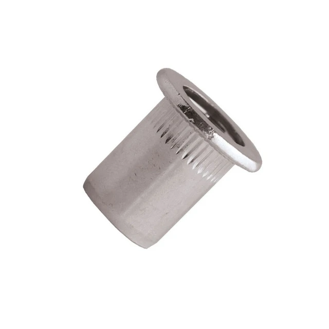 BLINDMUTTER INOX M4-30 (0,3-3,0) FH 2500 Blindnaglemutter, Popnut, Flatt hode 