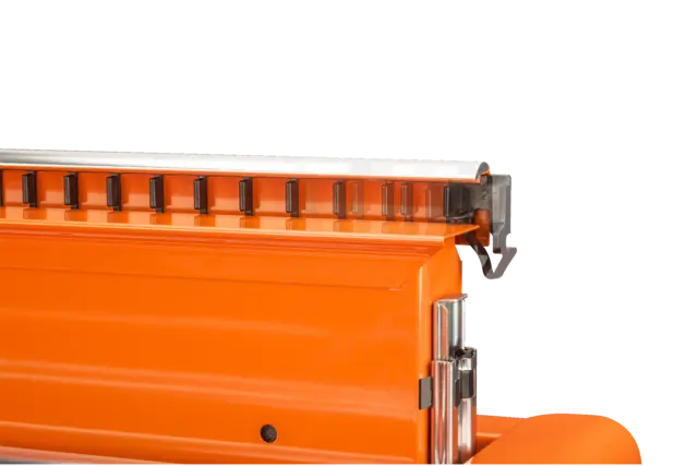 VERKTØYVOGN C75 8 SKUFFER 26" ORANSJE 986x501x763mm - Bahco 