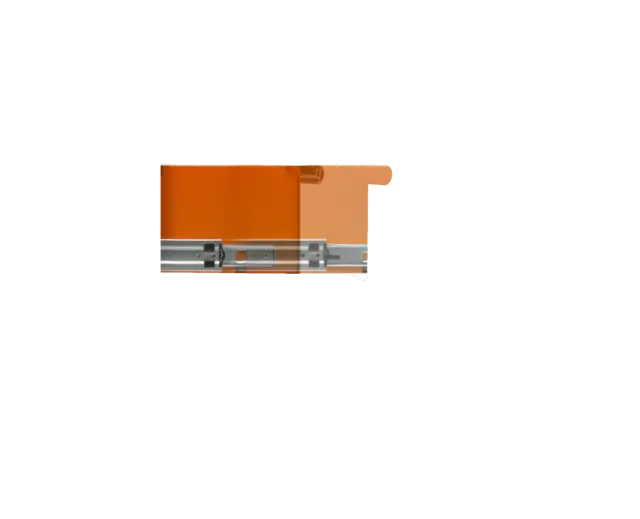 VERKTØYVOGN C75 8 SKUFFER 26" ORANSJE 986x501x763mm - Bahco 
