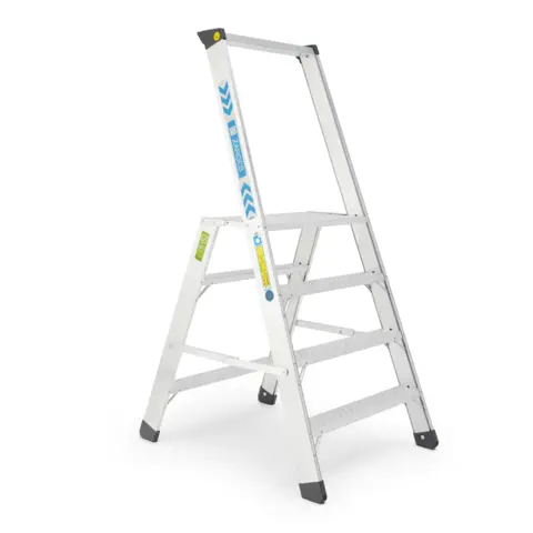 TRAPPESTIGE 4 TRINN ØKOPROFF RC XL Vanger og verktøybrett, H860mm, Zarges