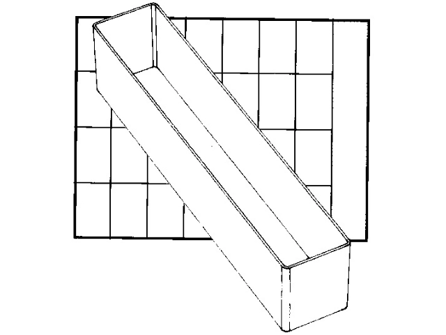 INNSATS A9-4 45X40X220MM Innsats For Oppbev A9-4 Klar Raaco 