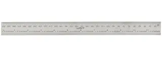 LINJAL ST&#197;L 300MM / 12&quot; Tommer og millimeter - Limit