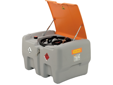 DIESELTANK MOBIL 440L INKL.PISTOL 4 meter slange, 1180x800x710mm 36kg, 12v