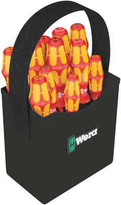 SKRUTREKKERSETT VDE KRAFTFORM 2GO 100 Wera