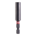 BITSHOLDER 1/4&quot; L=60MM MAGNET Shock Wave Milwaukee Tilbeh&#248;r