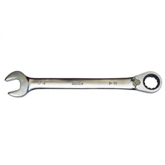 KOMB. NØKKEL 18MM M/SKRALLE OG VENDER A.O.K KC Tools