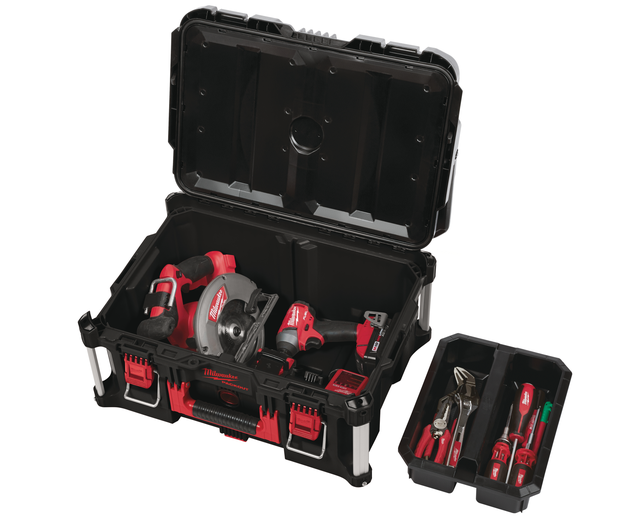 KOFFERT 2 PACKOUT™ Milwaukee tilbehør 
